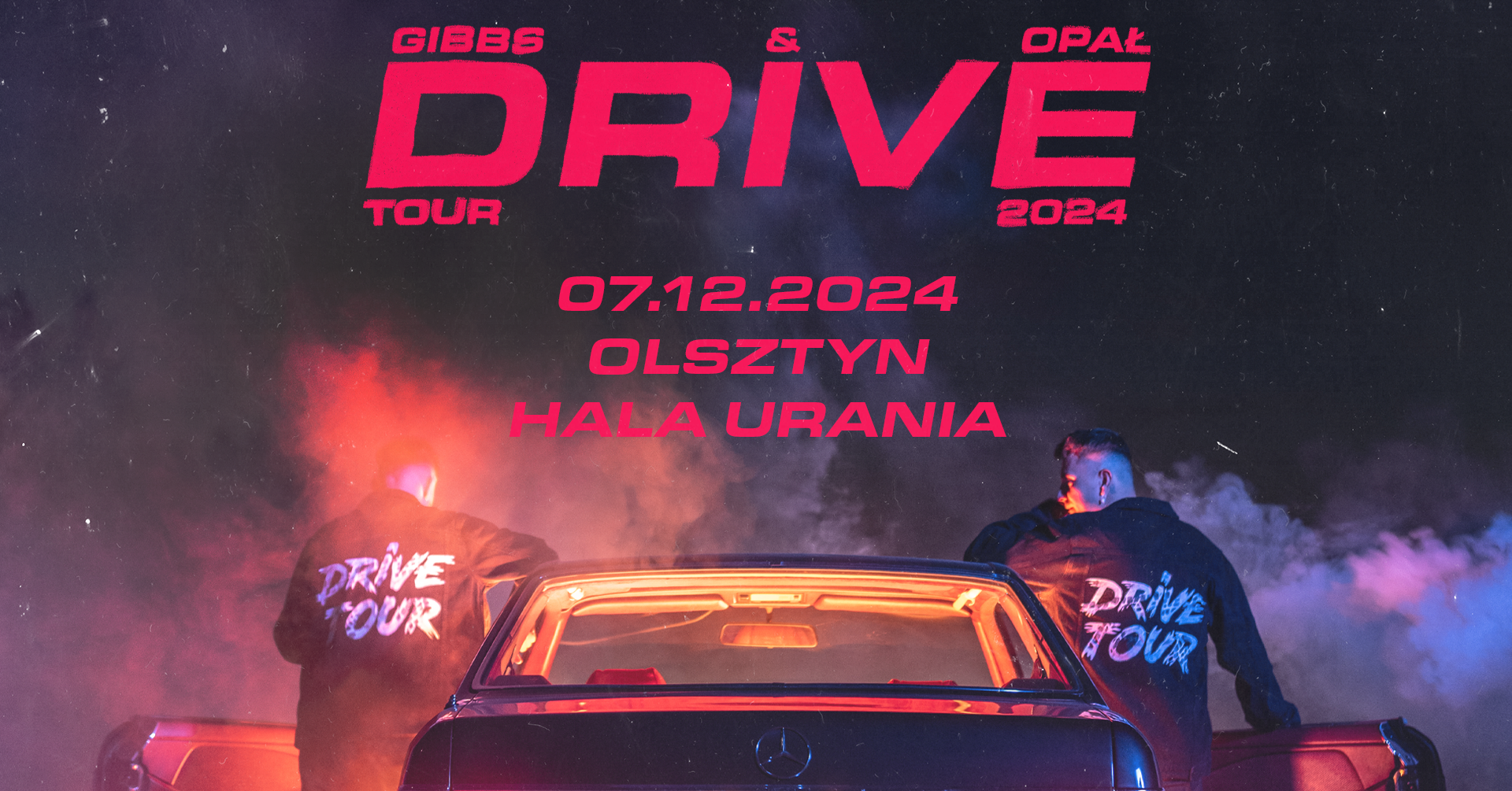 Gibbs & Opał - Drive Tour 2024 w Hali Urania