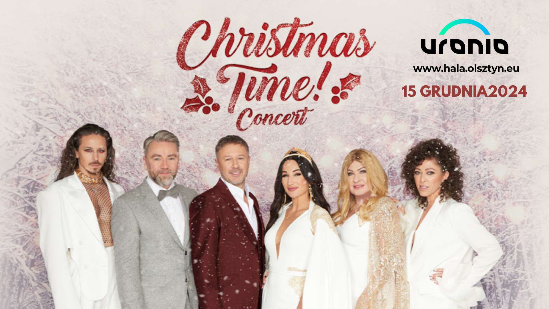 „Christmas Time! Concert” w Hali Urania