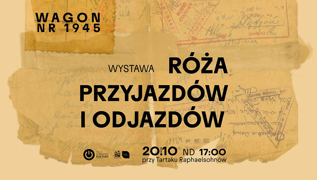 Wagon nr 1945 // Róża przyjazdów i odjazdów