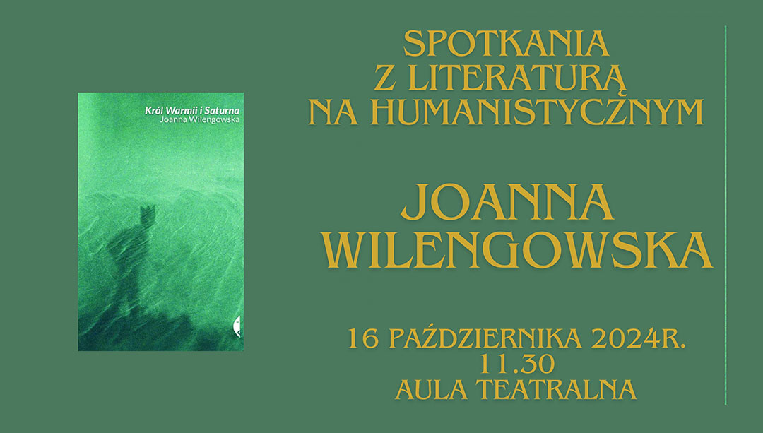 Spotkania z literaturą: Joanna Wilengowska