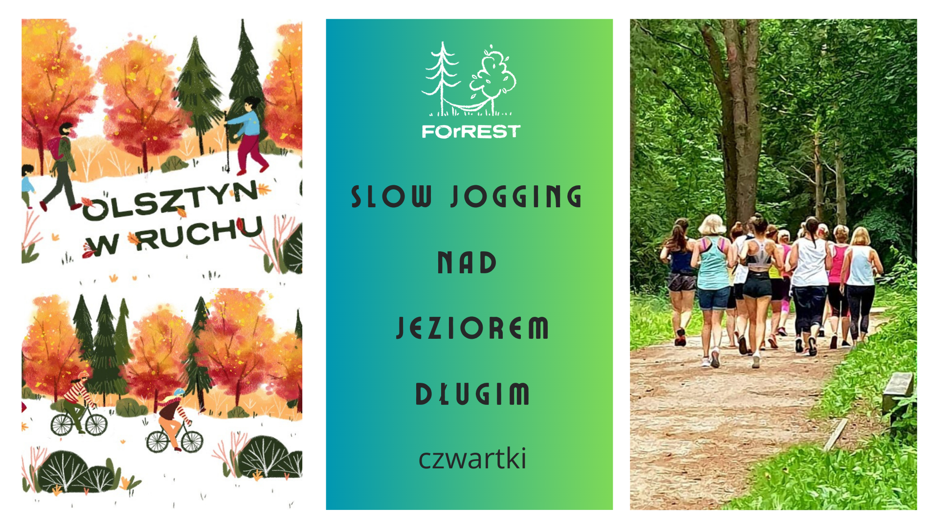 Slow Jogging nad Jeziorem Długim