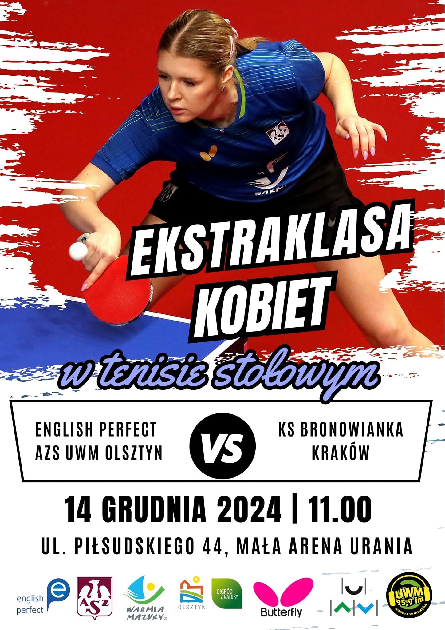 KS AZS UWM English Perfect Olsztyn vs. KS Bronowianka Kraków