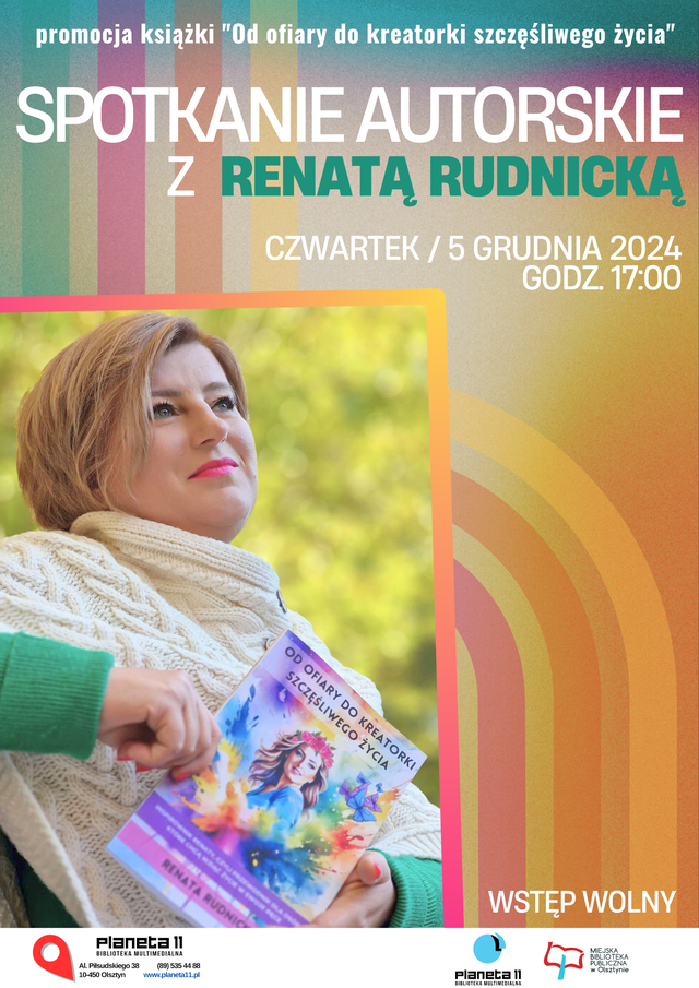 Spotkanie autorskie z Renatą Rudnicką
